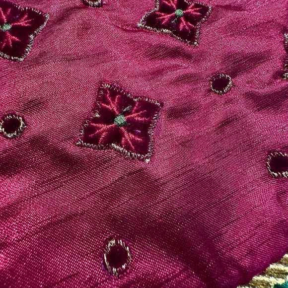 Christmas Stocking Red/green 3D Santa Claus presents,toys,instruments - Picture 10 of 11